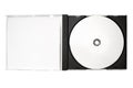 Disc Labeling Ã¢â¬â Open Disc Case w/ Path Royalty Free Stock Photo